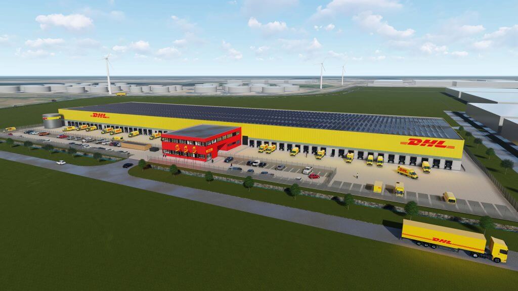 DHL nieuw sorteercentrum Amsterdam