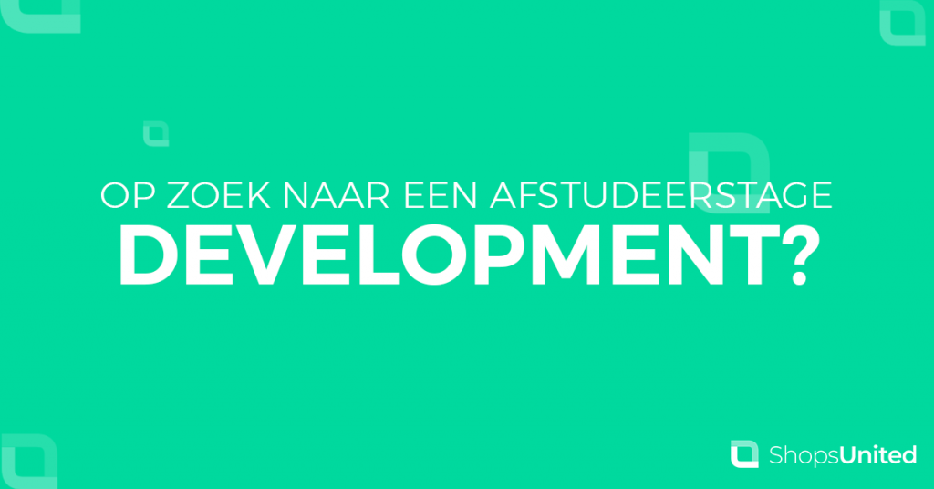 afstudeerstage development