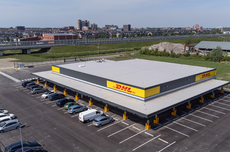 klimaatneutraal sorteercentrum dhl