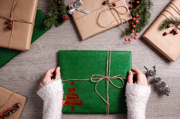 kerstcadeau inpakken