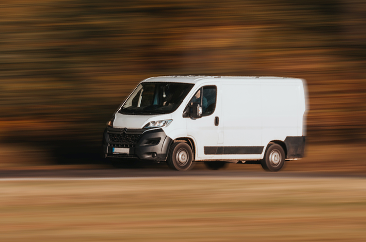 snelle levering bezorgbus