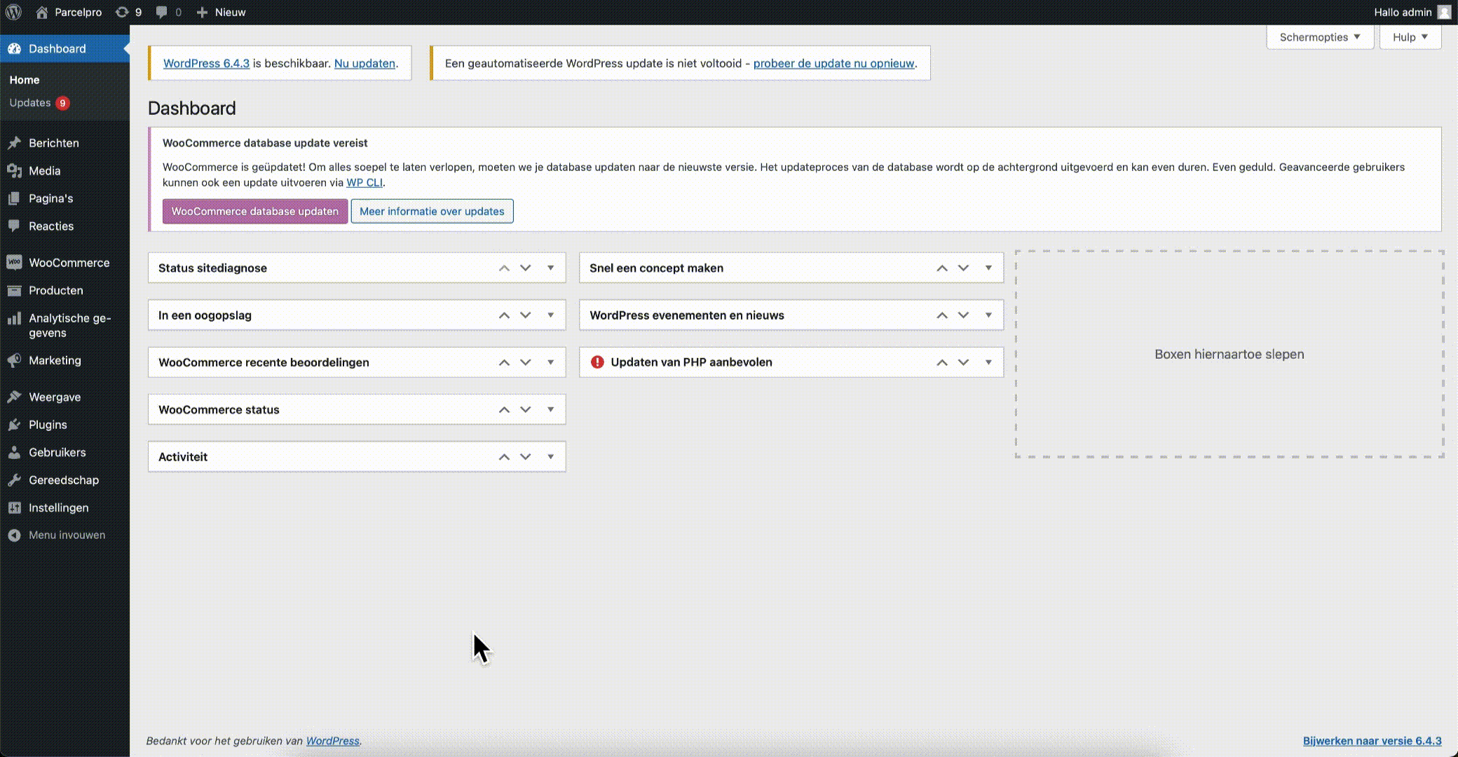 woocommerce koppelen shops united stap 1