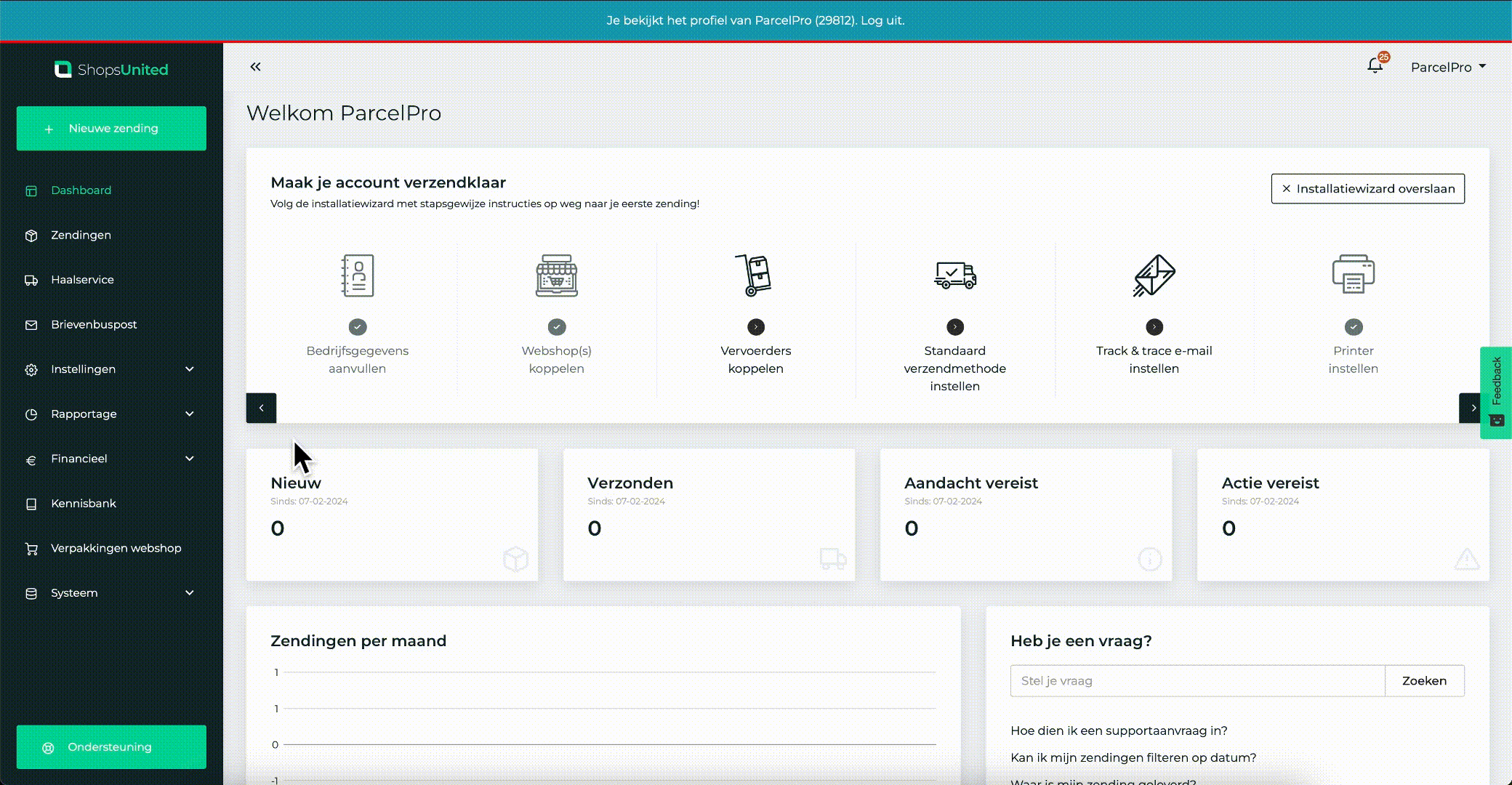 woocommerce koppelen shops united stap 2