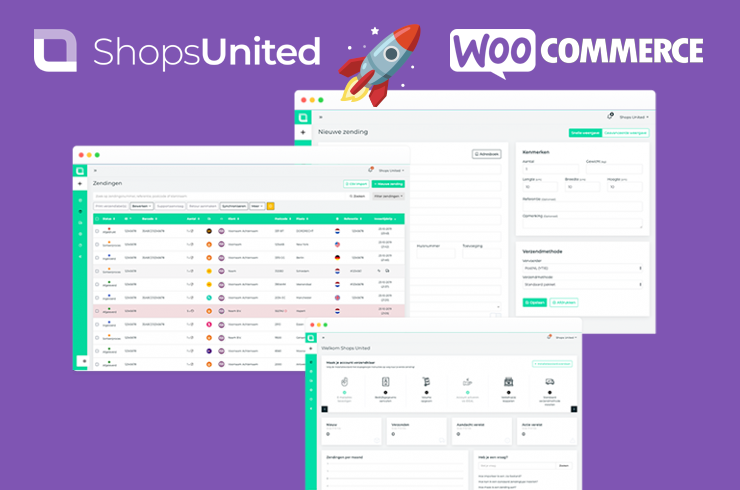 woocommerce koppelen shops united