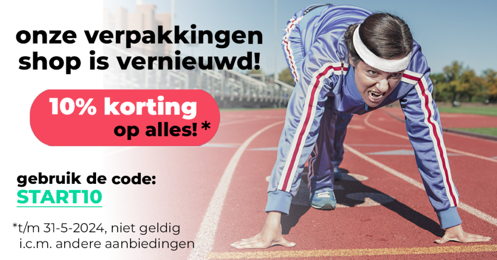 verpakkingen webshop korting